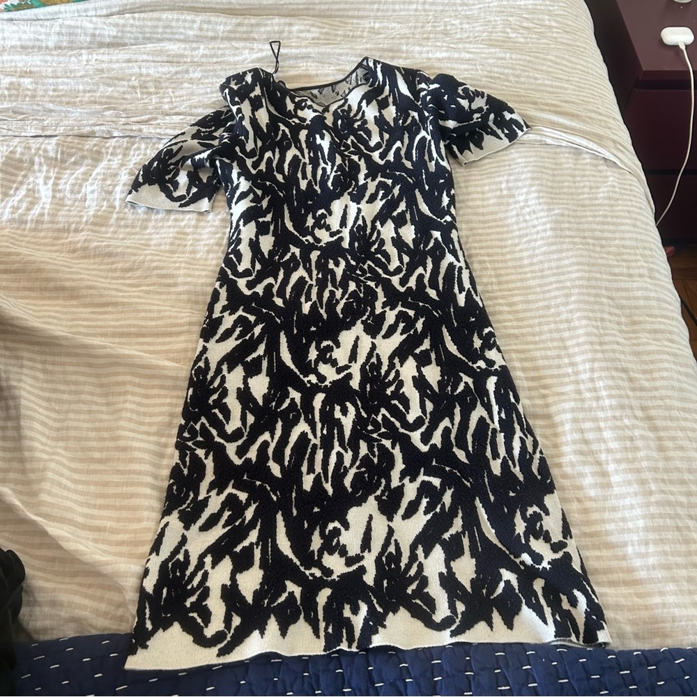 Reiss Textured Sweater Dress